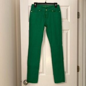 Michael Kors Green Skinny Jeans